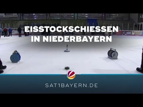 Bayernsport: Eisstockschießen in Niederbayern