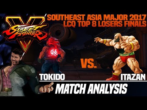SFV Match Analysis: SEAM LCQ 2017 Losers Finals - Tokido vs. Itabashi Zangief