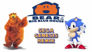 Bear In The Big Blue House Theme Song Sega Genesis Remix