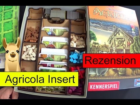 Agricola Insert (The Game Doctors) / Brettspielzubehör #10 / SpieLama