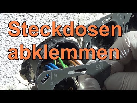 2019 06 08 Steckdosen abklemmen