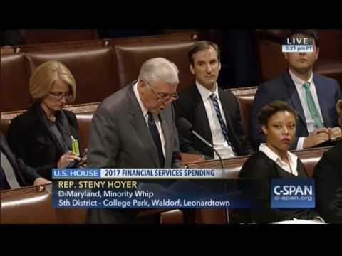 Hoyer Floor Remarks on the Relocation of FBI Headquarters