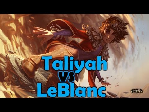 Drewmatth - Taliyah vs LeBlanc (Reworked) - Full Game