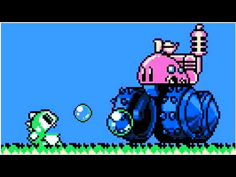Bubble Bobble Part 2 - All Bosses (Nes)