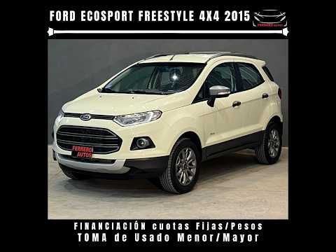 Se Vende: Ford EcoSport Freestyle 4x4 2015 - FERRERO Automotores Oncativo (Provincia de Córdoba)