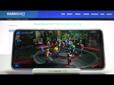 Motorola MOTO G51 5G GAME TEST ON 120Hz - Marvel Strike Force
