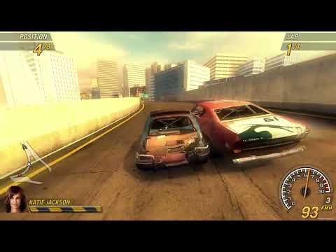 FlatOut 2 Gameplay Part 22 [4K 60FPS PC] No Commentary