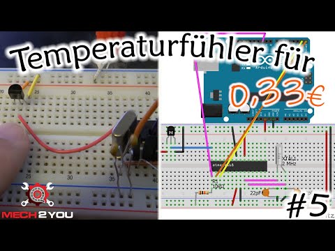 #5 Temperatursensor LMT85 am 168P für knapp 33Cent | Arduino als RX TX Kommunikationsschnittstelle