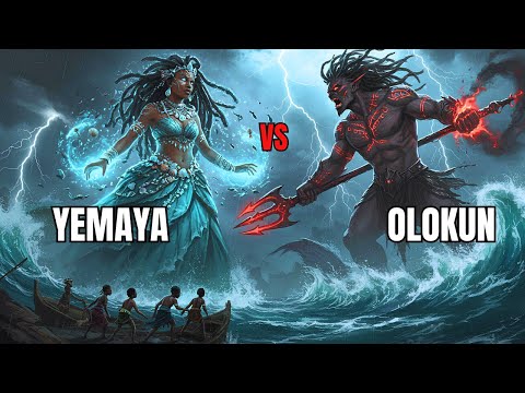 The Untold Story of Yemaya’s Battle with Olokun and the Birth of the Oceans