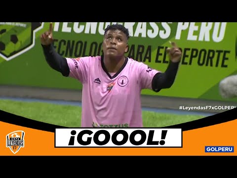 Copa Leyendas de Fútbol 7: Arnold Zuluaga anotó así el Universitario 0-3 La Misilera