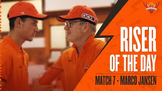 Riser of the day match 7 - Marco Jansen | SRH | IPL 2022