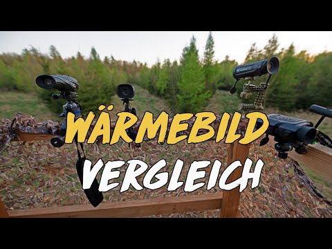 Direkter Vergleich von 4 Wärmebildgeräten
