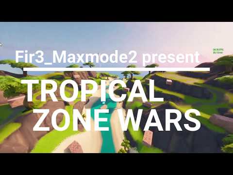 Fortnite Zone Wars map /Tropical Zone Wars\
