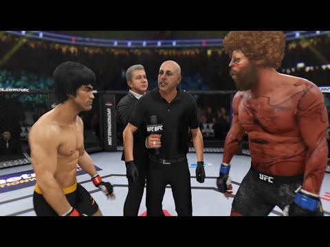 Bruce Lee vs. Burger Man - EA Sports UFC 3