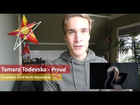 Reaction video Tamara Todeveska - Proud North Macedonia Eurovision 2019