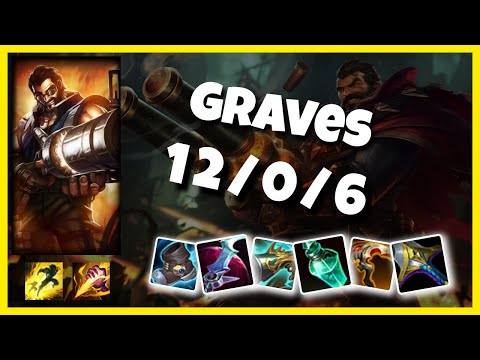 Graves vs Nunu & Willump ECLIPSE BR Challenger JUNGLE (12/0/6) - v10.24