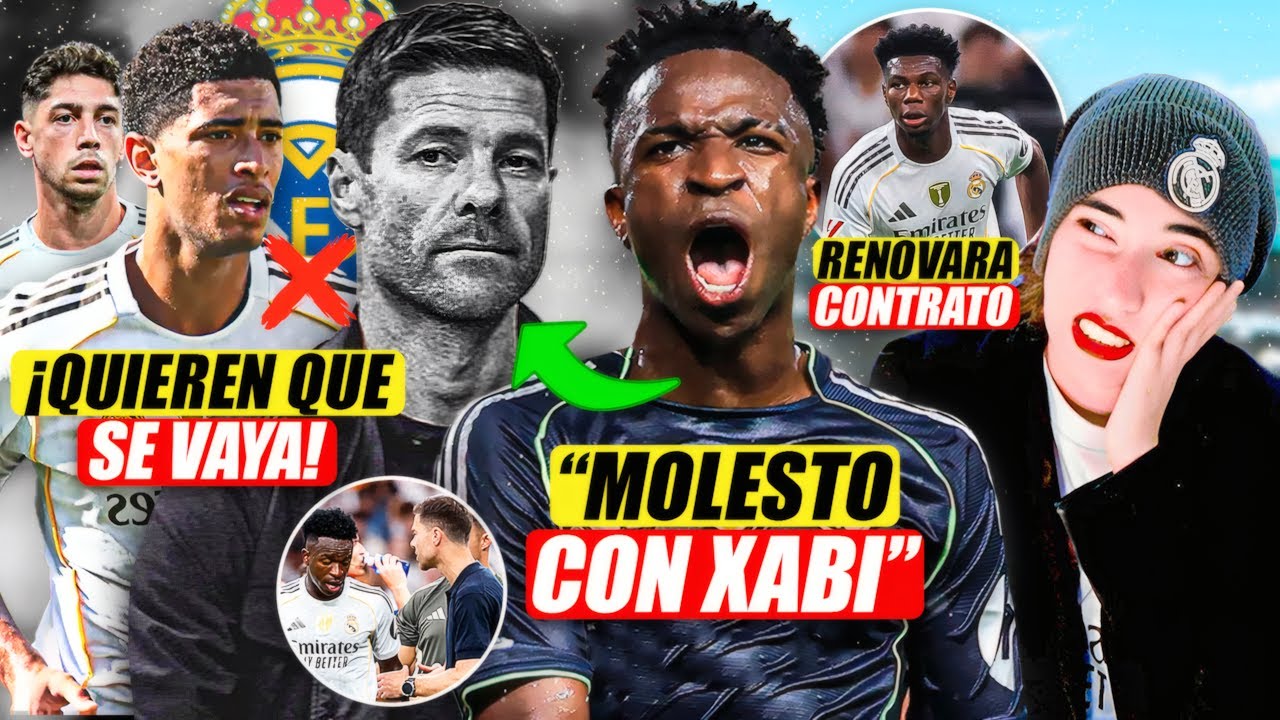 💣 ¡ULTIMATUM DE VINICIUS AL REAL MADRID! MOLESTO CON XABI | ¿CRISIS DEL MADRID? | TCHOAUMENI RENUEVA
