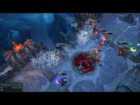 Infernal Akali Incinerates Enemy team