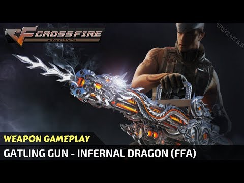 CrossFire Vietnam - Gatling Gun - Infernal Dragon (Free For All Gameplay) [VVIP Weapon]