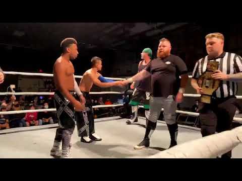 Elimination Tag Team Championship Match - BJ Laredo & Krofton (c) vs Re:loaded vs The Voros Twins