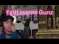 Teaching Egirl how to play Gunz