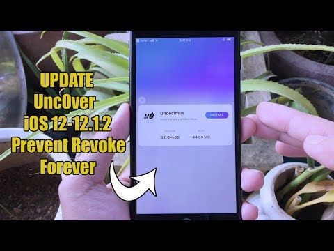 Update Unc0ver On iOS 12-12.1.2 (No Computer, No Revoke Forever)