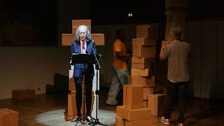 Writer Anne Carson Performs 'Stacks' with Danez Smith and Robert Currie