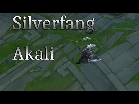 Silverfang Akali 2020 SkinSpotlight - League of Legends