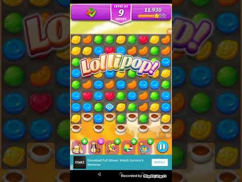 Playing lollipop marshmallow fun