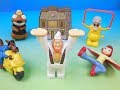 2010 HOODWINKED TOO HOOD Vs EVIL FULL SET OF 6 BURGER KING COLLECTION MOVIE FIGURES VIDEO REVIEW