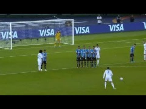 WTF - Le magnifique coup franc de Ronaldo contre Grêmio, 1-0