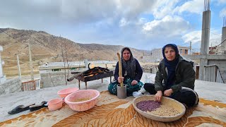 "A Local and Delightful Breakfast in the Cold Weather with the Skilled Hands of Mrs. Farideh"