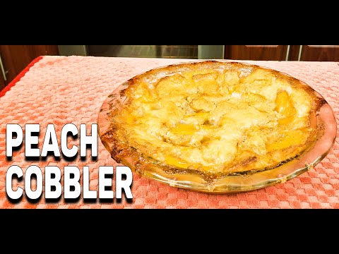 Canned Peach Cobbler Recipe