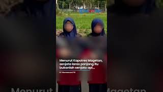 Viral Potret Sejumlah Santriwati Berpose Tenteng Senjata Laras Panjang, Ternyata Ini Faktanya