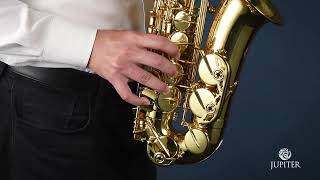 Video thumbnail for Jupiter Alto Saxophone - JAS1100 by Jupiter Winds