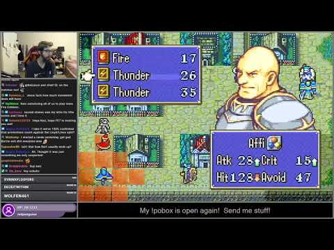 Fire Emblem 7 Hector Hard Mode Randomizer Iron Man Ep. 1 Pt. 2