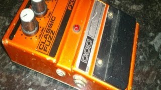 Video thumbnail for Dod Classic Fuzz FX52 by blondegraemey