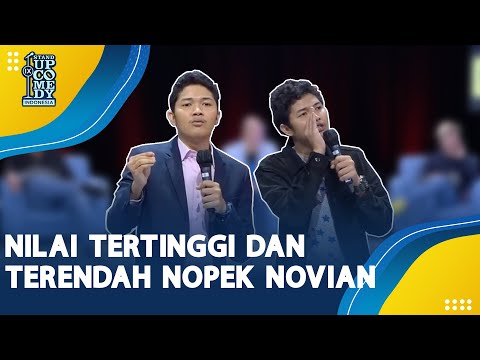 Nopek Novian, Sama-sama Dua Kali Dapat Nilai Terendah dan Nilai Tertinggi!!!