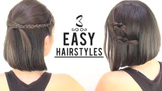 EASY HAIRSTYLES FOR SHORT HAIR