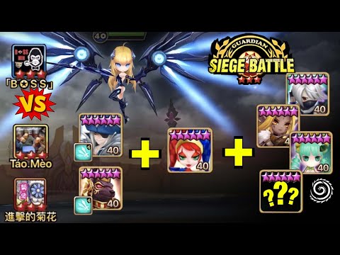 BEATING META DEFENSES in this TOP Tier Siege vs Attack of Chrysanthemum & Tao Meo! - Summoners War