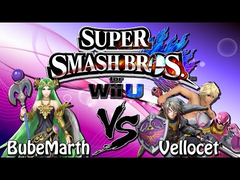 「Super Smash Bros. for Wii U」 ☆BubeMarth VS Vellocet☆ [For Glory Session] (1080p)