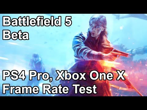 Battlefield 5 PS4 Pro and Xbox One X Frame Rate Test (Beta)