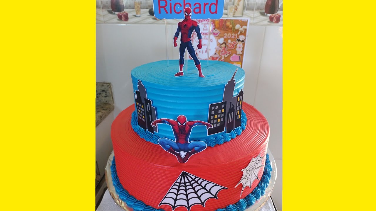 Watch Now Como fazer bolo de 2 andares do homem aranha Como fazer bolo de 2 andares do homem aranha