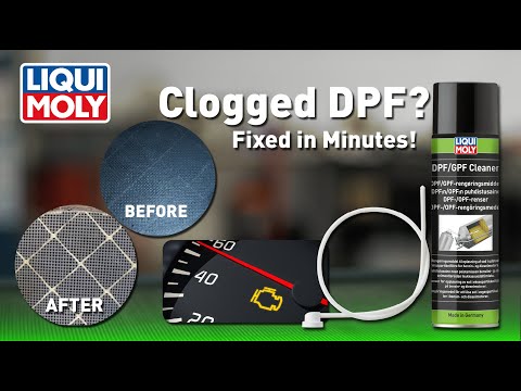 Restore Power Instantly with Liqui Moly DPF Cleaner – No Parts Removed! 🚗💨