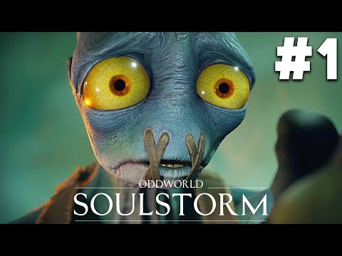 ODDWORLD SOULSTORM PS5 Gameplay Walkthrough Part 1 - FIRST TWO LEVELS