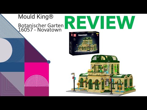 Mould King® - 16057 Botanisch Garden (Review) # Ben's Lego ® / Klemmbausteine Welt - Video 157