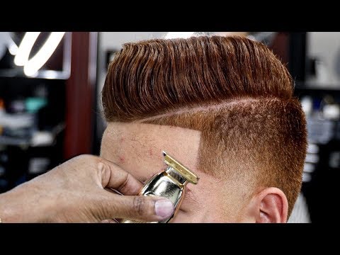 HOW TO GET THE PERFECT SHAPE ON A COMBOVER: HAIRCUT TUTORIAL