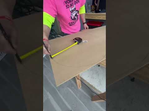 Easy way to draw any size circle. #diy #youtubeshorts #shorts