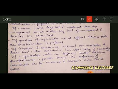 authority and power meaning features and difference business organisation management bcom