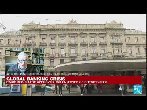 UBS agrees to buy Credit Suisse for more than $3bn to calm global markets • FRANCE 24 English